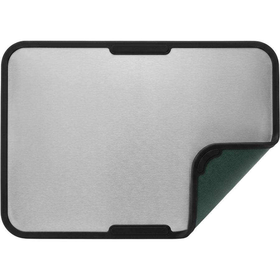 Abotd Dual-Surface Cutting Board 40 x 28 cm Steel Green